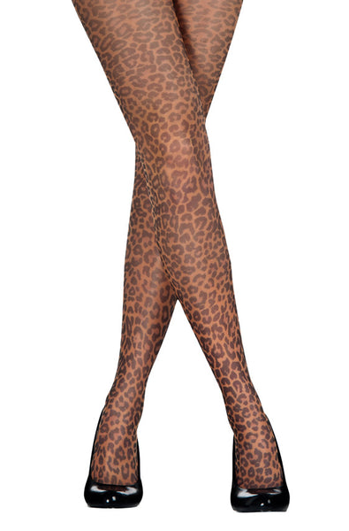 Leopard Print Fashion Tights