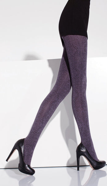 Almina Patterned Fashion Tights