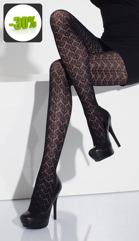 Patterned Lace Tights by Day Mod